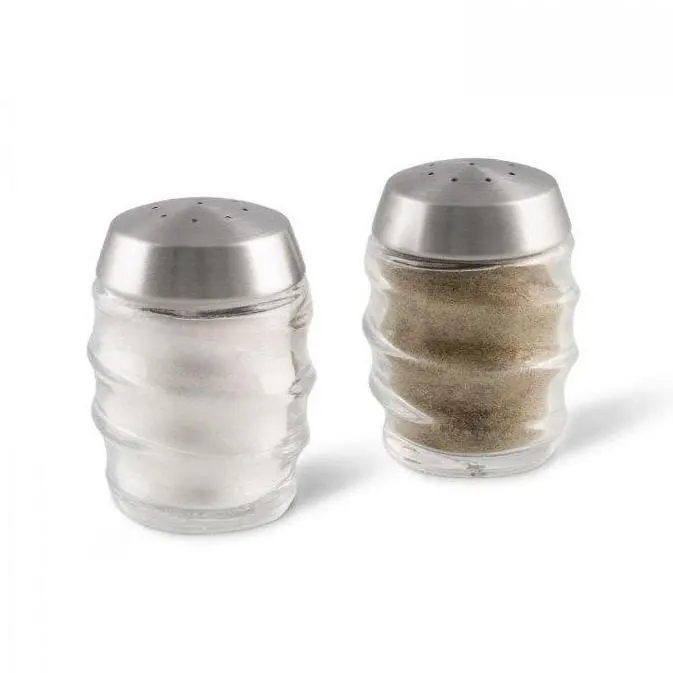 Cole & Mason Bray Glass Salt & Pepper Shakers – Elegant 70Mm Pair 1