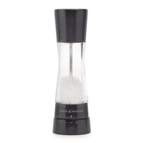 Cole & Mason Derwent Gunmetal Salt Mill – Gourmet Precision 1