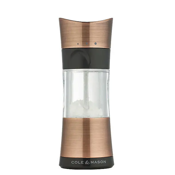Cole & Mason Horsham Copper Adjustable Salt Mill 1