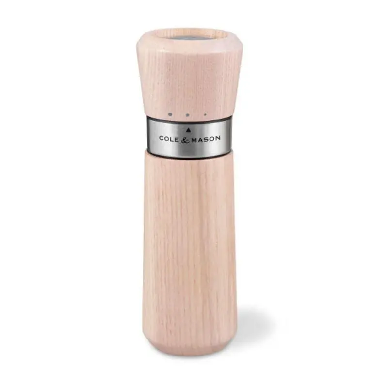 Cole & Mason Lyndhurst Nordic White Ash Inverta Salt Grinder 1