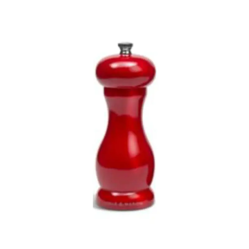 Cole & Mason Oxford Red Gloss Pepper Mill – Precision Ground Output 1