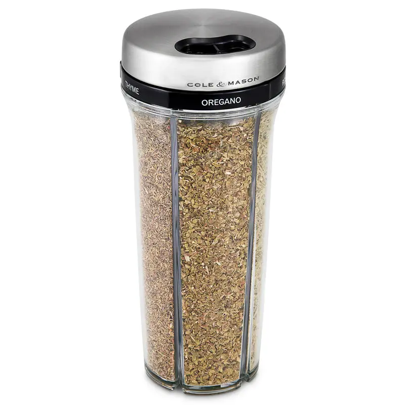 Cole & Mason Saunderton Herb Shaker – Dual-Function Grinder & Dispenser For Fresh Herbs 1