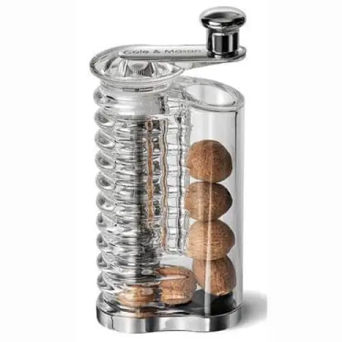 Cole & Mason Wallis Acrylic Nutmeg Grinder 1