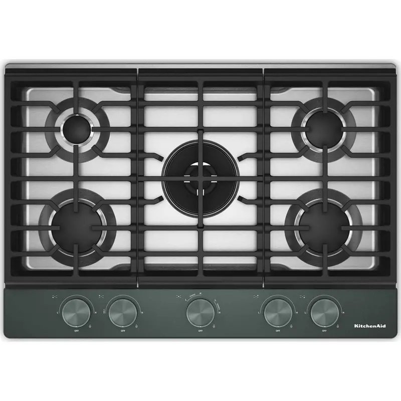 Commercial-Style Gas Cooktop With Wok Grate & Cookshield™ Technology 1