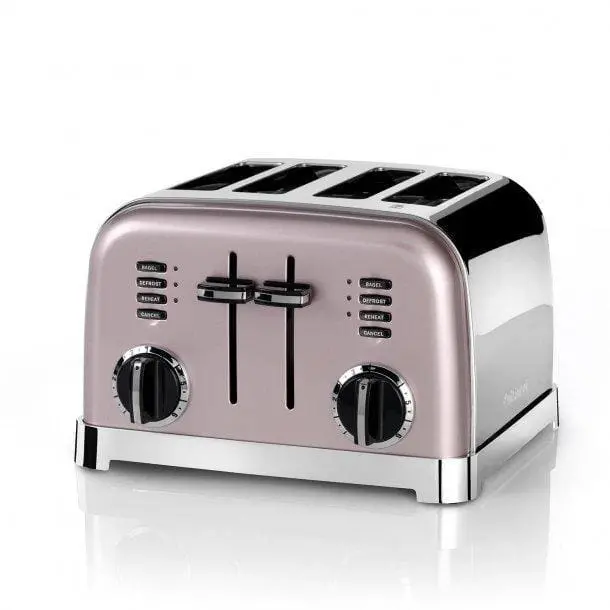 Cuisinart 4-Slice Toaster – Vintage Rose Accent 1