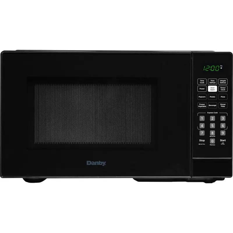 Danby 0.9 Cu. Ft. Compact Black Countertop Microwave For Small Spaces (Dbmw0921Bbb) 1