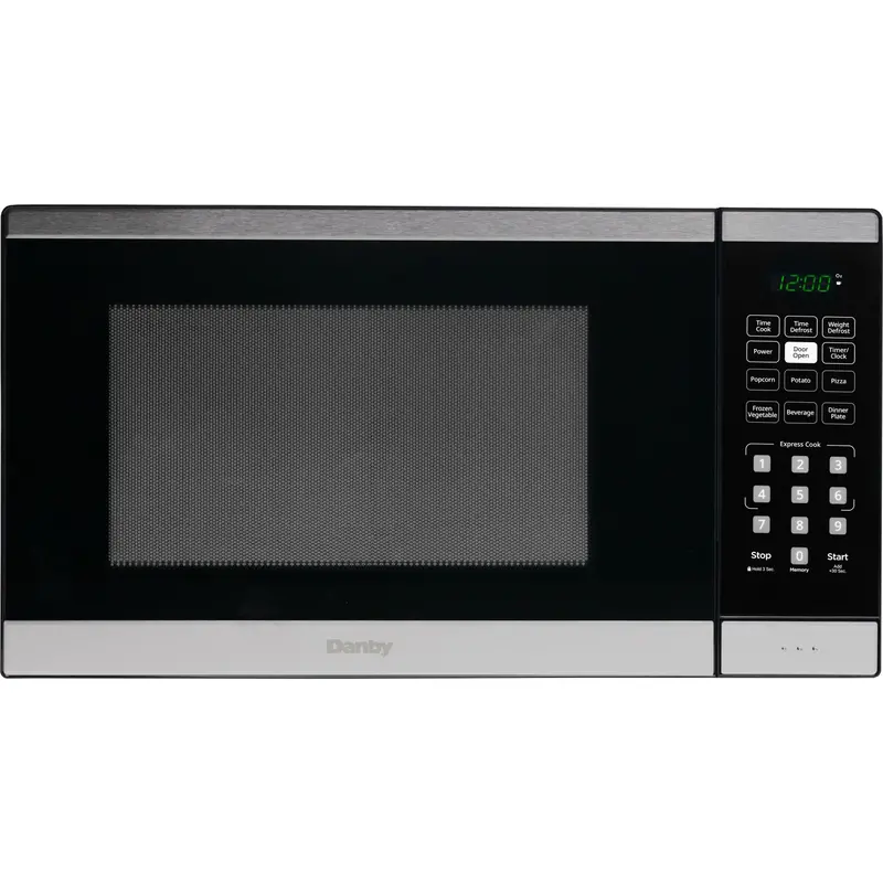 Danby 1.1 Cu. Ft. Stainless Steel Countertop Microwave With Quick-Start Function (Dbmw1126Bbs) 1