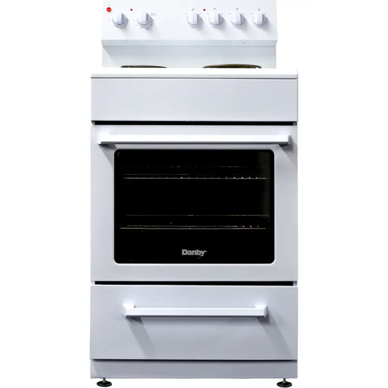 Danby Der240B1Wc 24-Inch White Electric Range 1
