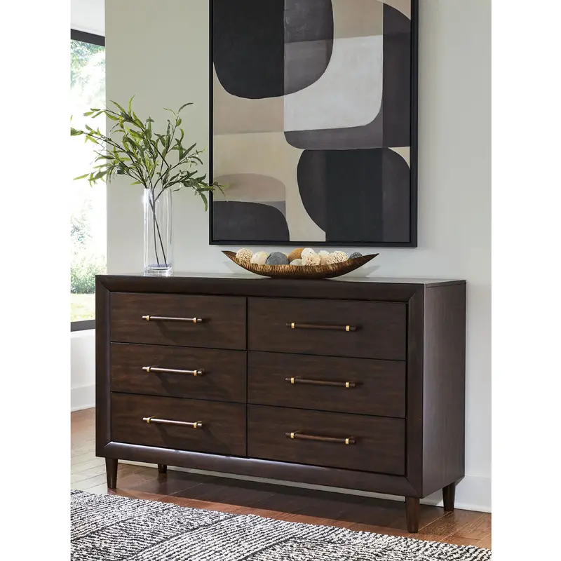 Dantenton Wide Storage Dresser Without Mirror 2