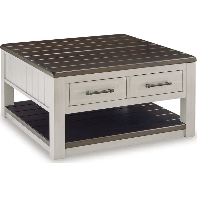 Darborn Lift-Top Cocktail Table With Hidden Storage 1
