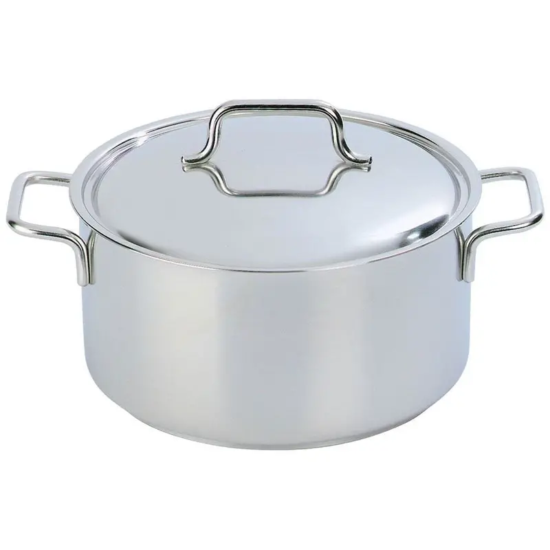 Demeyere Apollo Stainless Steel Casserole With Lid 1