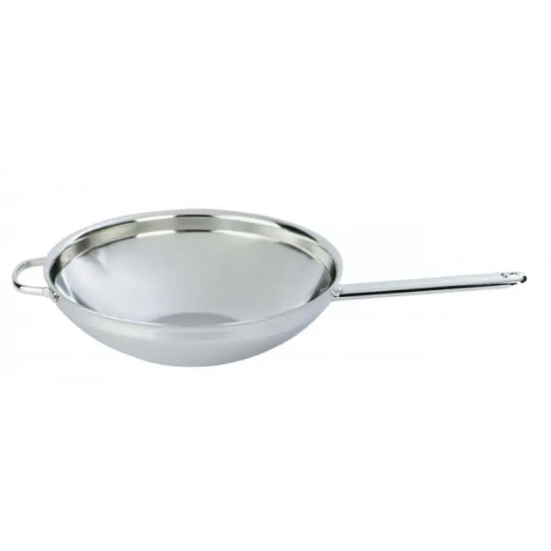 Demeyere Apollo Wok – Seconds Grade, 32 Cm, Stainless Steel 1