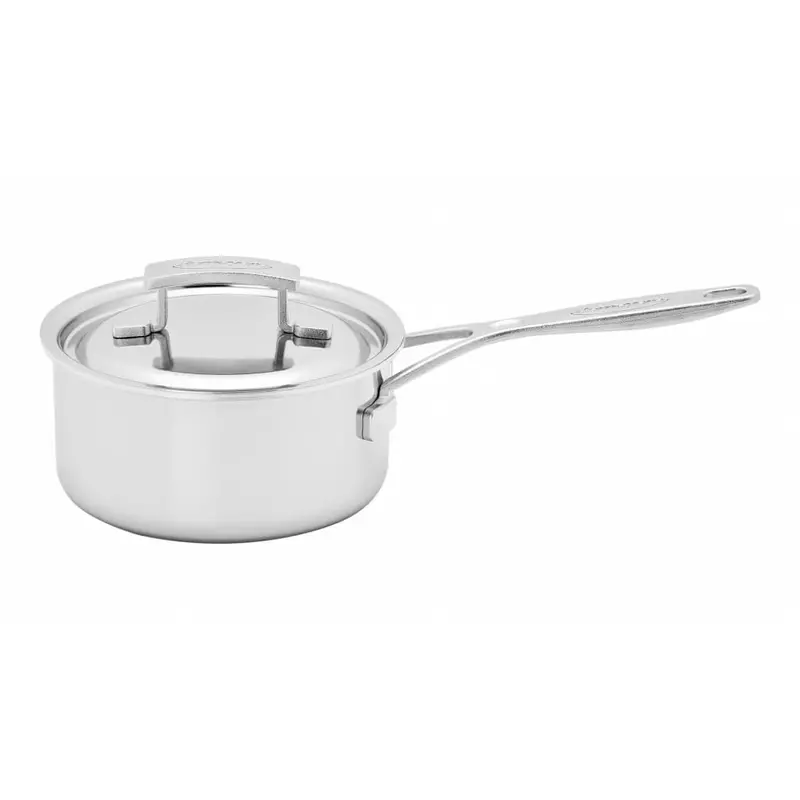 Demeyere Industry 20Cm Stainless Steel Saucepan With Lid 1