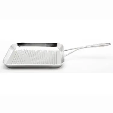 Demeyere Industry Square Grill Pan – Seconds Grade, 5-Ply, 28 Cm 1