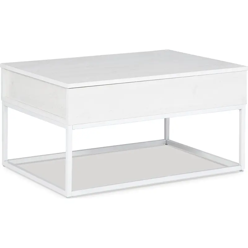 Deznee Lift-Top Coffee Table With Hydraulic Storage Compartment 1
