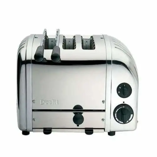 Dualit Combi 2+1 Slot Toaster – Compact Stainless Steel 1