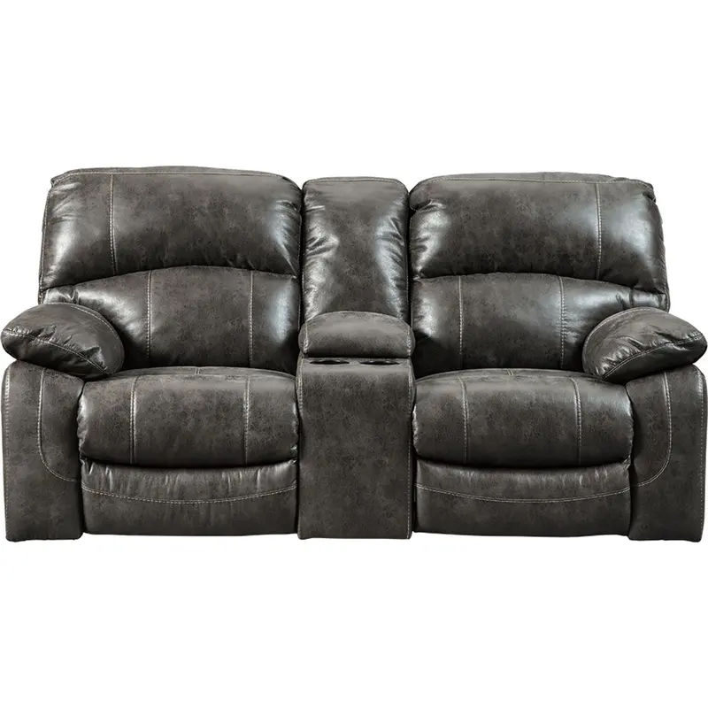 Dunwell Electric Reclining Loveseat Featuring Adjustable Headrests And Premium Upholstery 1