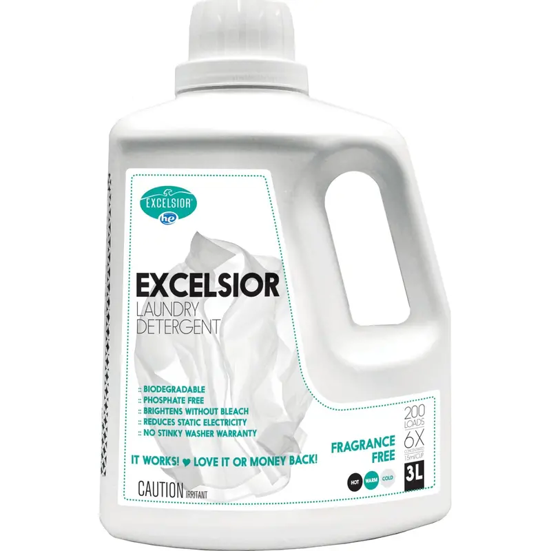 Eco-Conscious 3L Fragrance-Free Laundry Detergent In Recycled Bottle 1