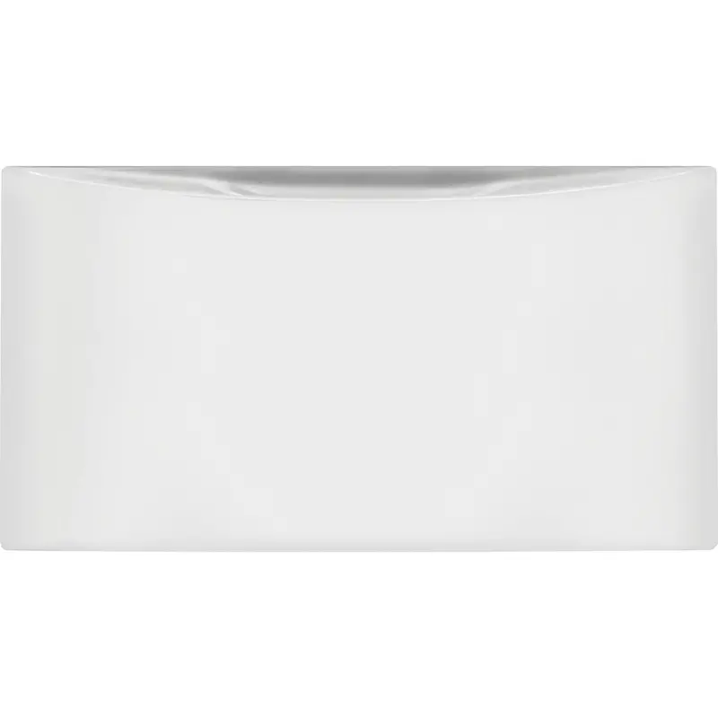 Electrolux Matte White Luxury-Glide Pedestal With Storage Drawer Elpwd27Mw 1