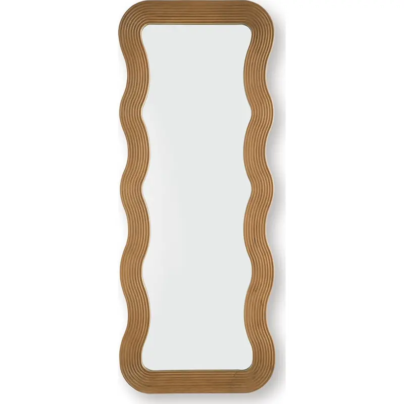 Ellisonville Full-Length Floor Mirror With Wood Frame 1