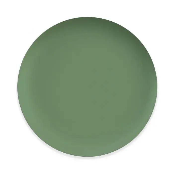 Epicurean Mediterranean Garden Dinner Plate – Turf Green Ceramic 1