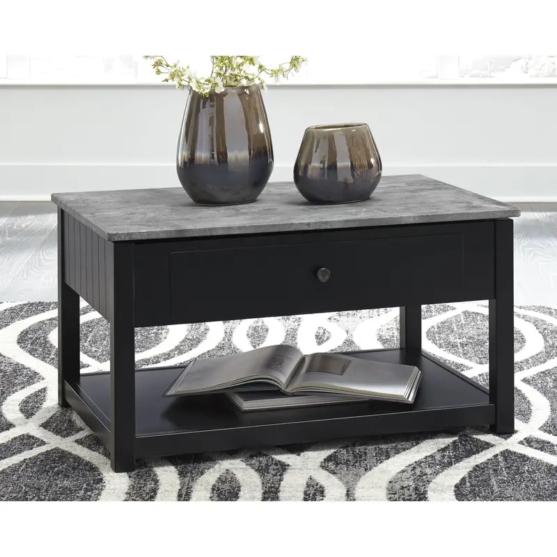 Ezmonei Lift-Top Cocktail Table For Modern Living Rooms 2