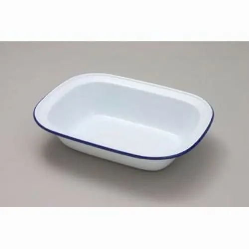 Falcon Blue And White Enamel Mini Pie Dish – 18Cm 1