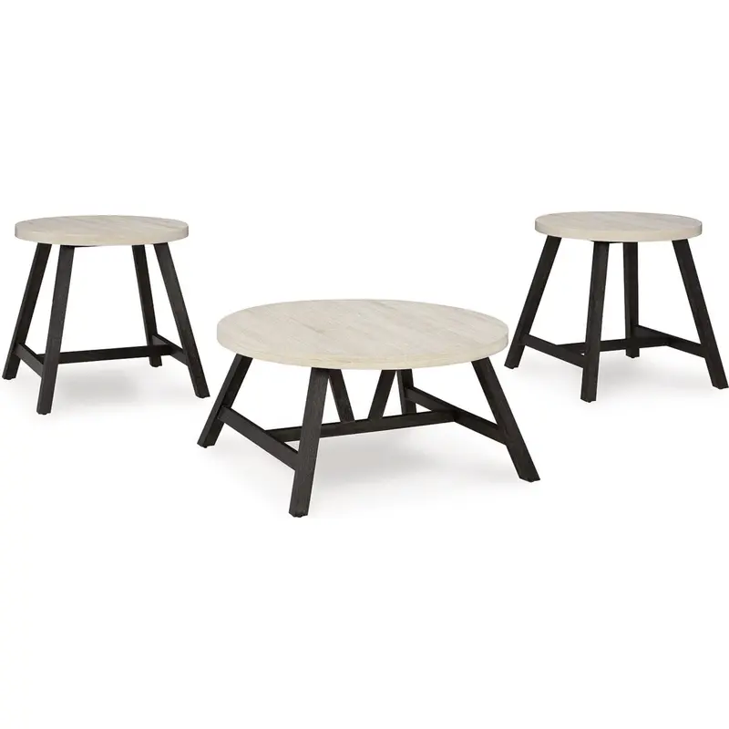 Fladona Set Of Three Occasional Tables 1