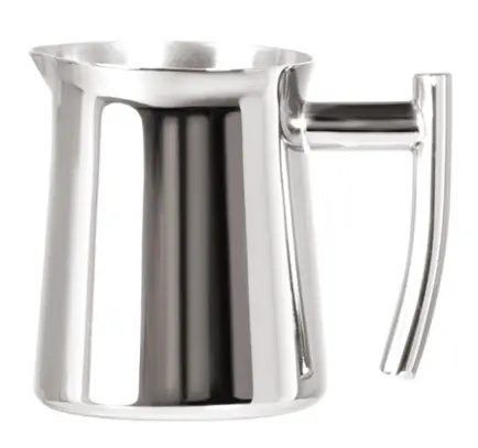 Frieling 10 Oz Stainless Steel Creamer – Mirror-Finish Pouring Jug 2