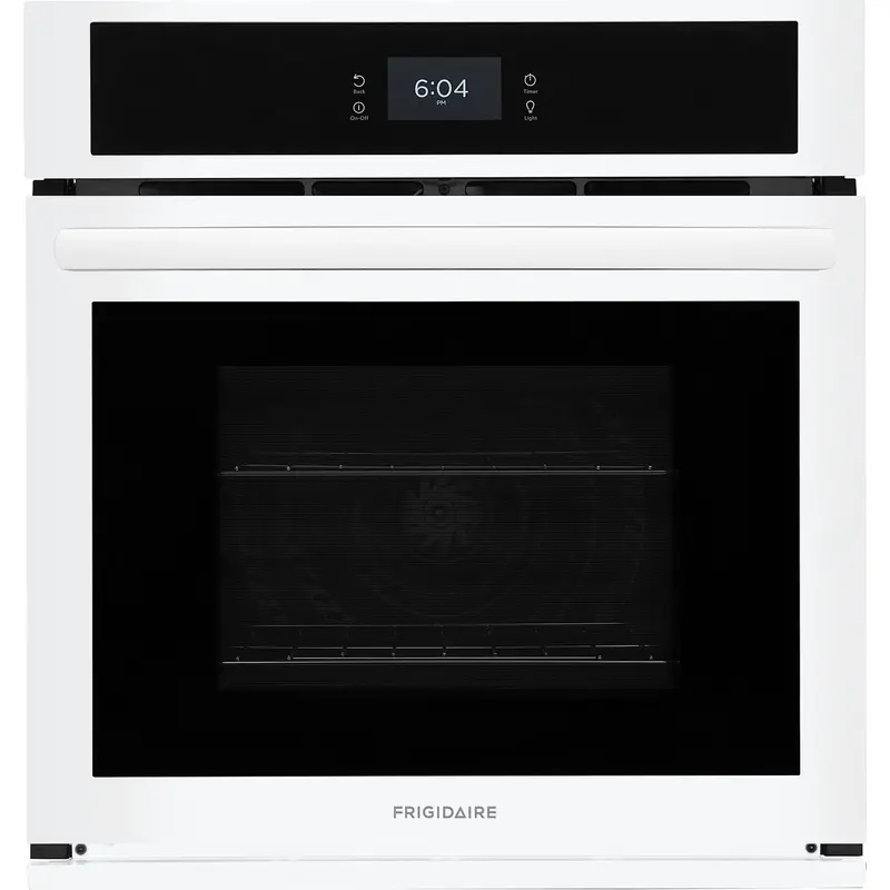 Frigidaire 27-Inch Single Electric Wall Oven With Fan Convection – White Finish (Fcws2727Aw) 1