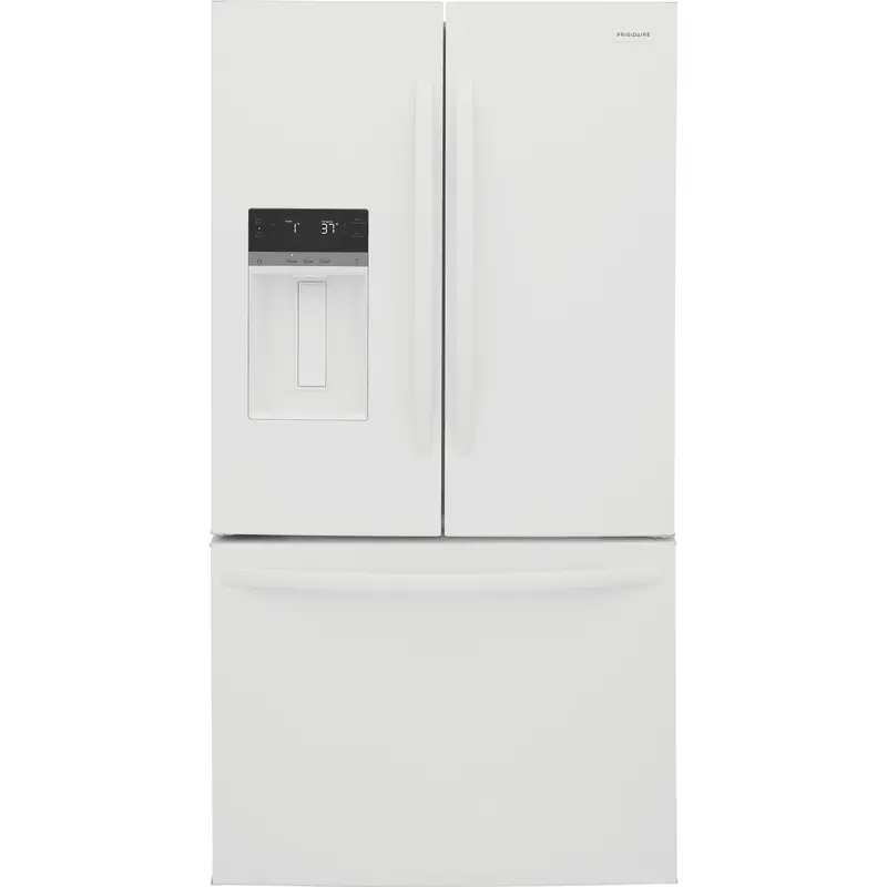Frigidaire 28 Cu. Ft. French Door Refrigerator – Standard-Depth, White Finish (Frfs2823Aw) 1