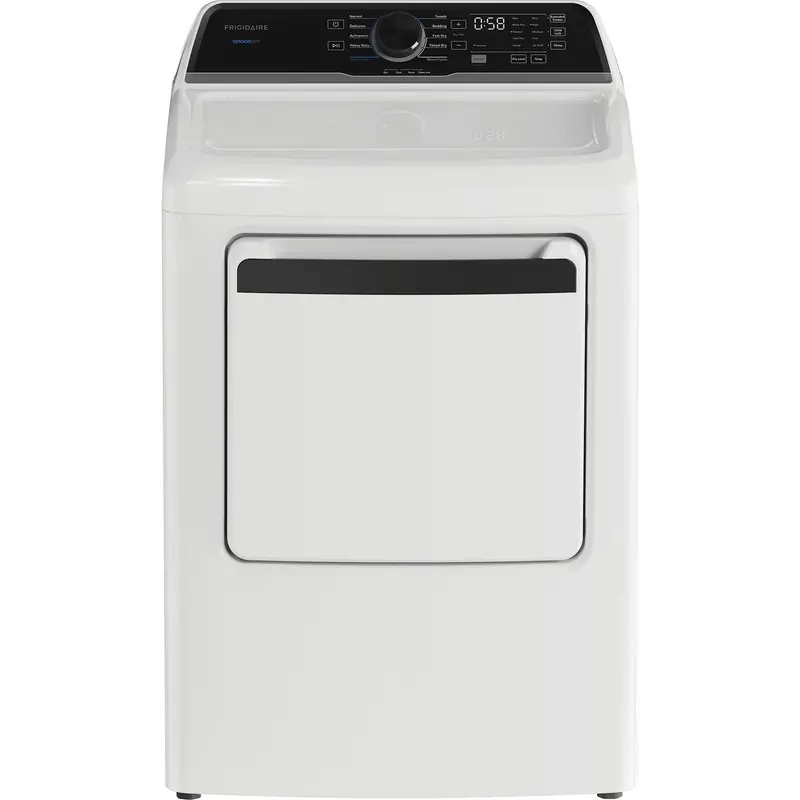 Frigidaire Flvg7523Bw 7 Cu. Ft. White Gas Dryer 1