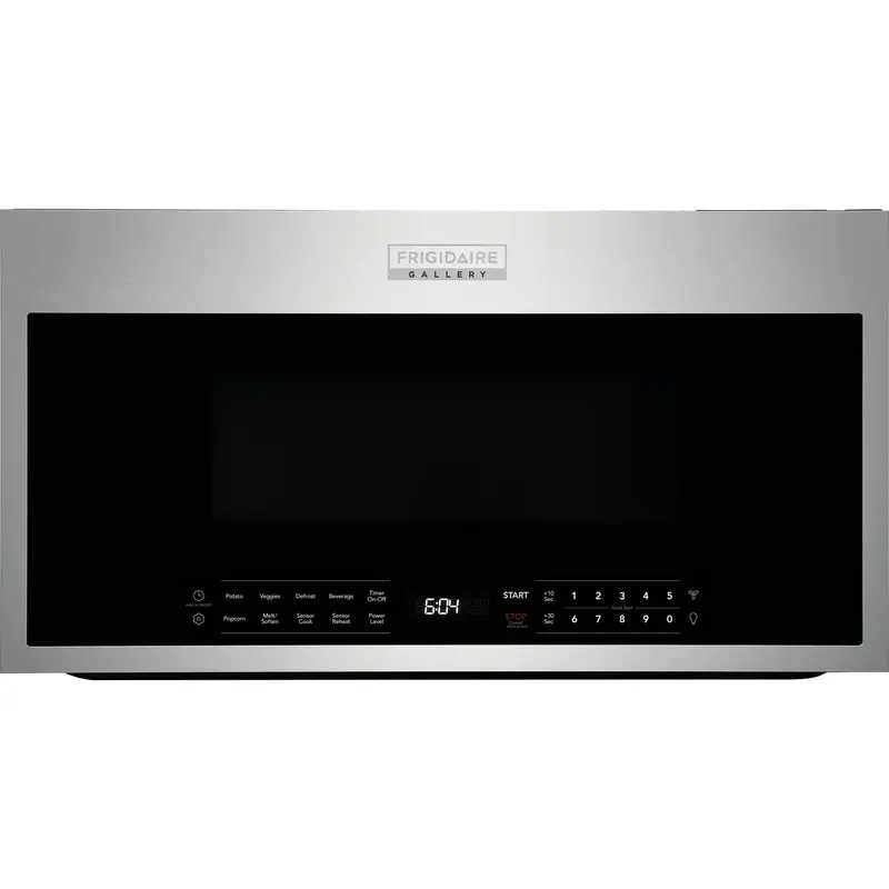 Frigidaire Gallery 1.9 Cu. Ft. Over-The-Range Microwave With Auto Sensor Cooking – Stainless Steel (Gmos1964Af) 1