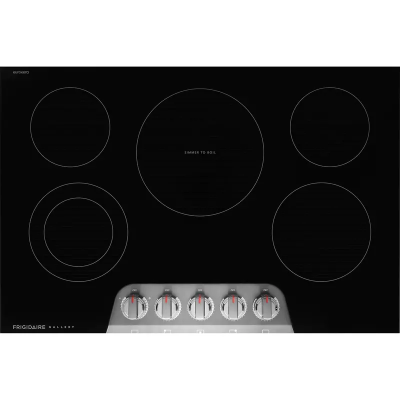 Frigidaire Gallery 30-Inch Electric Cooktop – Black Stainless Steel (Gcce3070Bd) 1