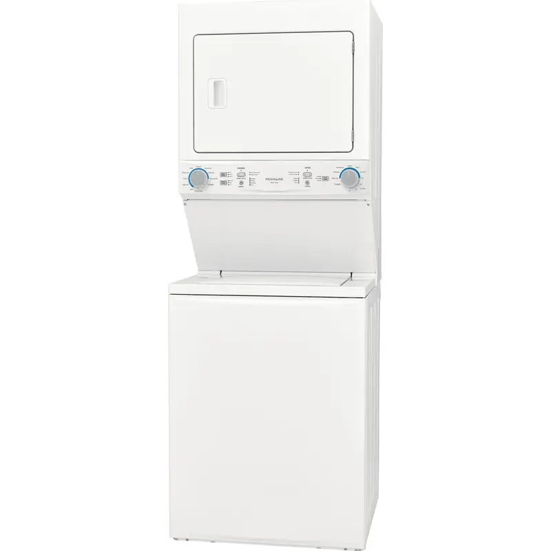 Frigidaire Laundry Center: 4.5 Cu. Ft. Washer + 5.5 Cu. Ft. Dryer – White (Flce752Caw) 2