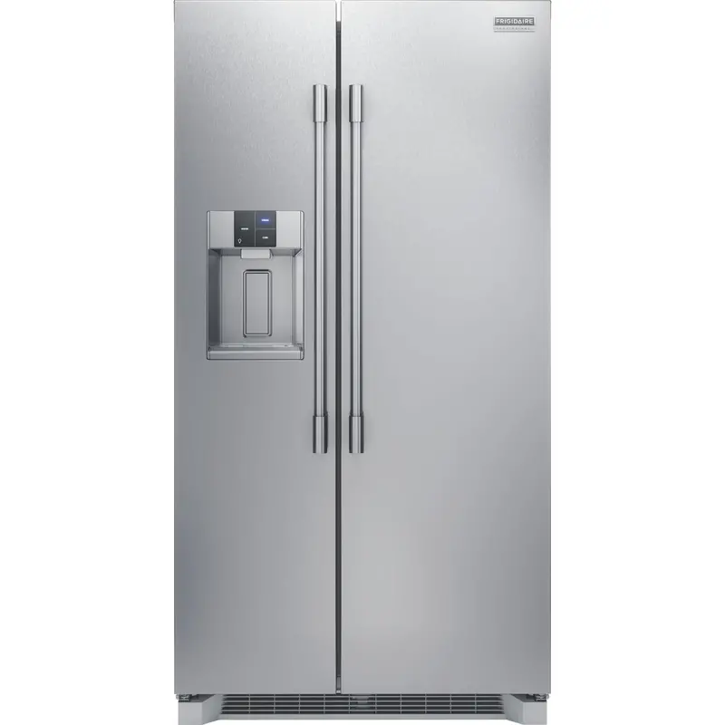 Frigidaire Professional 22.3 Cu. Ft. Counter-Depth Side-By-Side Refrigerator – 36" Wide, Stainless Steel (Prsc2222Af) 1
