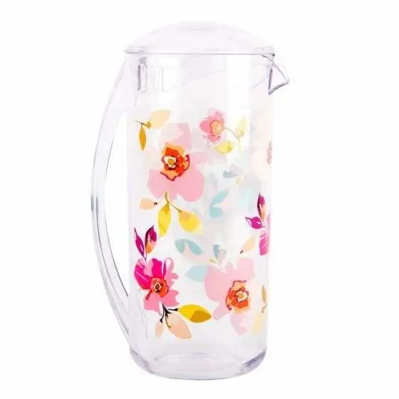 Gardenia Clear 2-Litre Decorative Pitcher – Glass, Dishwasher Safe 1