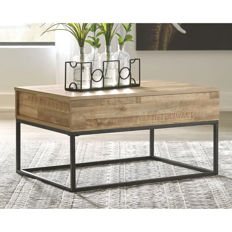 Gerdanet Lift-Top Coffee Table With Hidden Storage 2