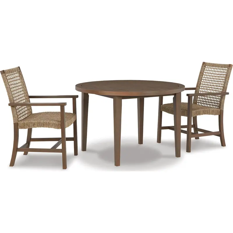 Germalia Outdoor Dining Set – 3-Piece Patio Table And Chairs 1
