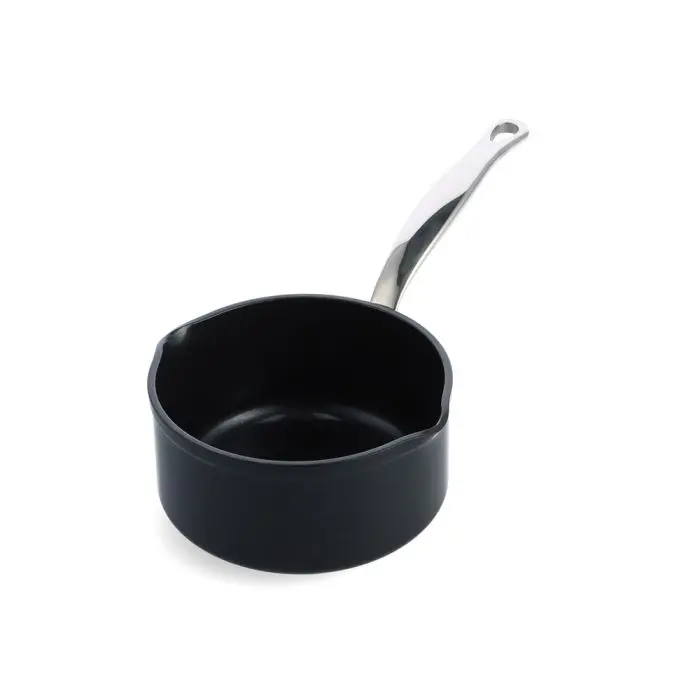 Greenpan Barcelona Pro 16Cm Saucepan With Pouring Spouts – Ceramic-Coated 1