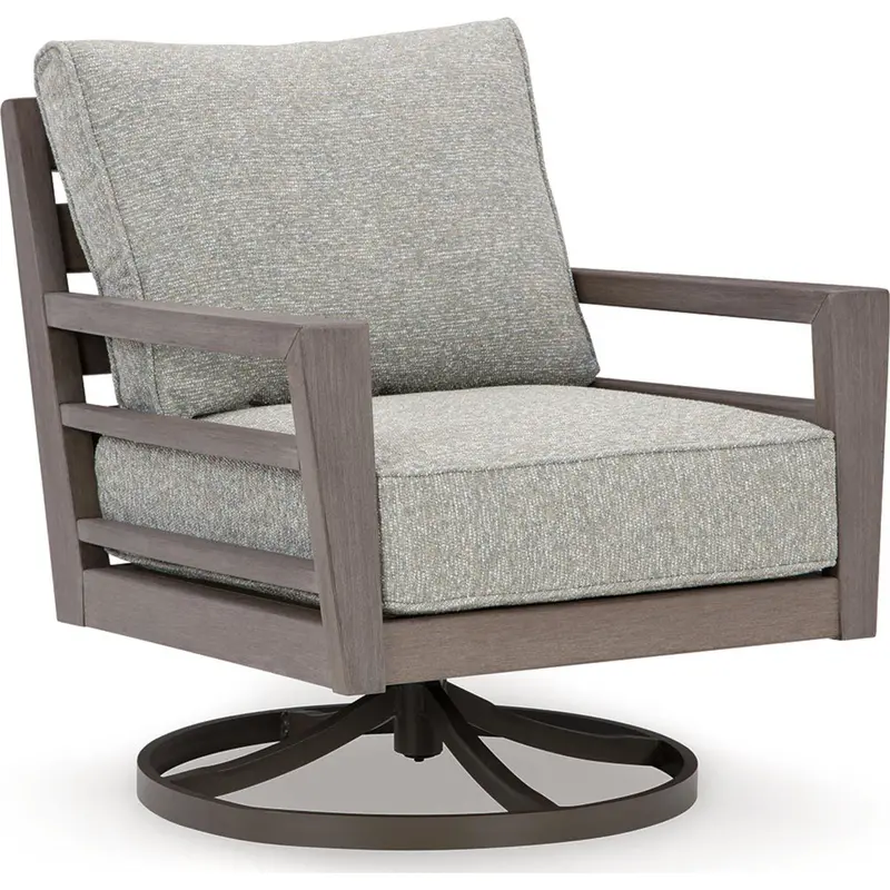 Hillside Barn Rotating Outdoor Lounge Chair With Premium Seat Cushion 1