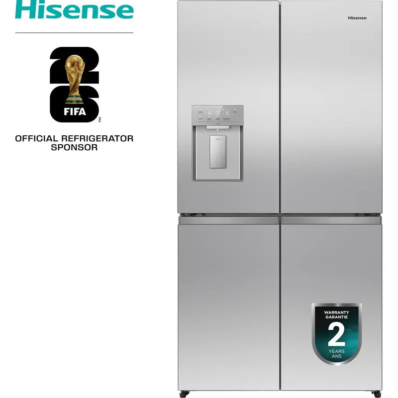 Hisense Rq23G4Fsei Stainless Steel 4-Door Flex-Storage Refrigerator 1
