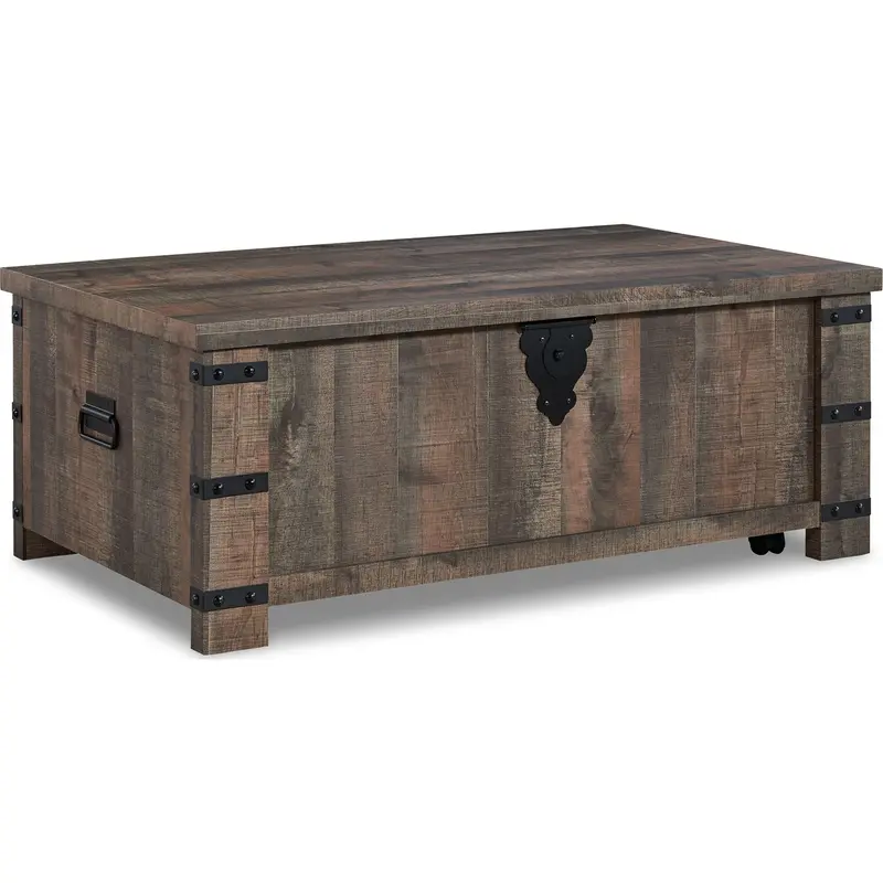 Hollum Lift-Top Coffee Table With Hidden Storage Compartment 1