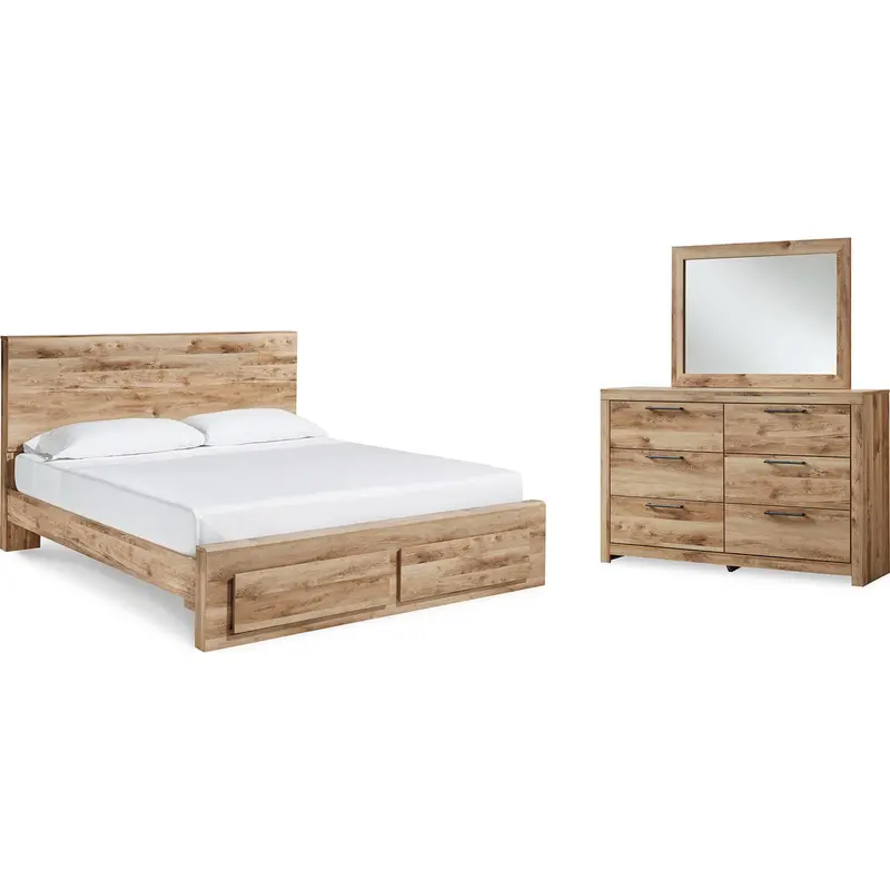 Hyanna King Storage Bedroom Suite (5-Piece) 1