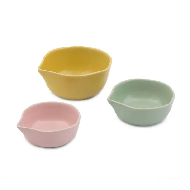 Jamie Oliver Big Love Pinch Me Pots – Set Of Three Mini Stoneware Bowls 1