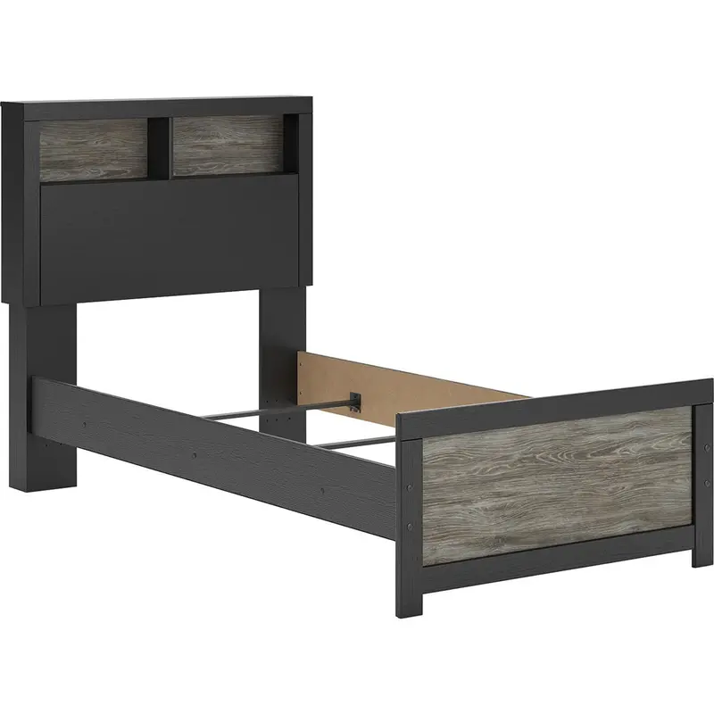 Jonnifer Twin Bookcase Bed With Integrated Shelving 2