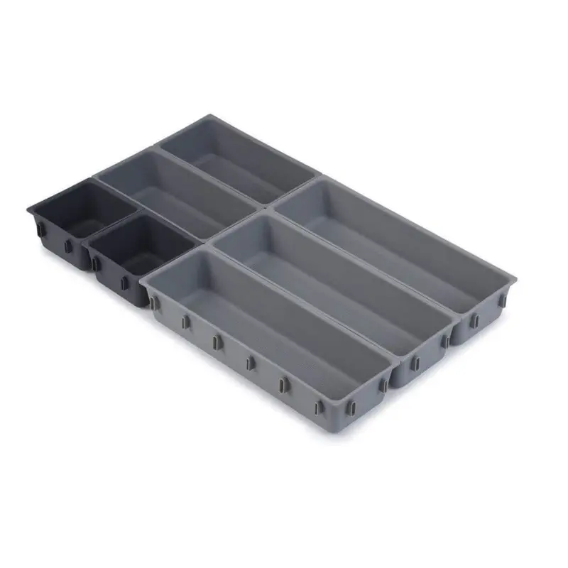 Joseph Joseph Blox 7-Piece Drawer Storage System – Neutral Grey Set 1