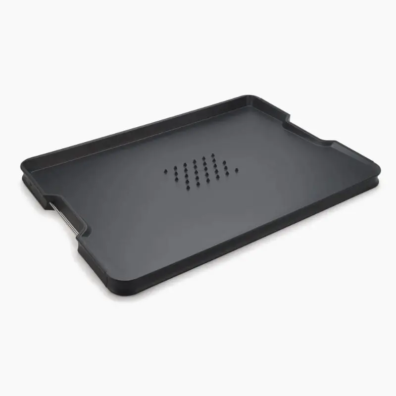 Joseph Joseph Cut & Carve Board – Extra-Large Black Bamboo Serving & Prep Board 1