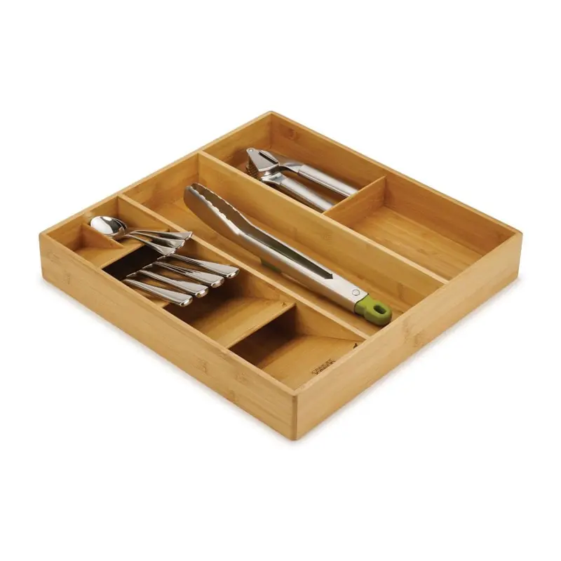 Joseph Joseph Drawerstore Bamboo Cutlery Organizer For Drawers 1