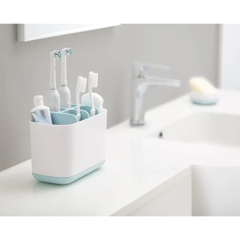 Joseph Joseph Easy-Store Large Toothbrush Holder – Blue 1